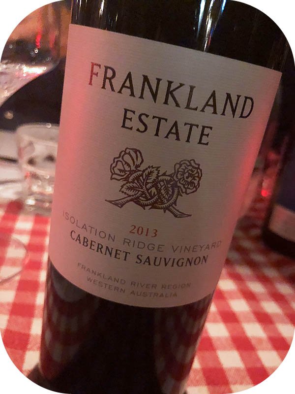 Frankland Estate Isolation Ridge Vineyard Cabernet Sauvignon