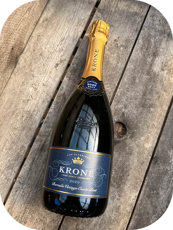 Twee Jonge Gezellen Krone Borealis Cuv E Brut Tulbagh Sydafrika