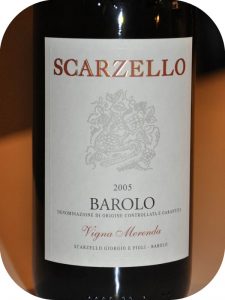 2005 Scarzello, Barolo Vigna Merenda, Piemonte, Italien