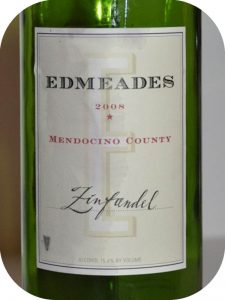 2008 Edmeades, Mendocino County Zinfandel, Californien, USA