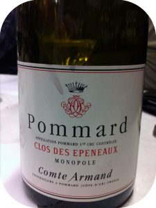 2009 Domaine Comte Armand, Pommard 1er Cru Clos des Epeneaux, Bourgogne, Frankrig