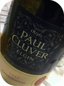 2010 Paul Cluver, Chardonnay, Elgin, Sydafrika