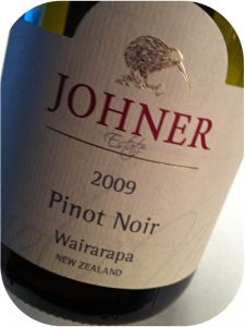 2008 Johner Estate, Pinot Noir, Wairarapa, New Zealand