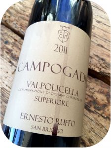 2011 Ernesto Ruffo, Campogadis Valpolicella doc Superiore, Veneto, Italien
