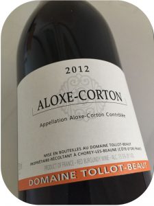 2012 Domaine Tollot-Beaut, Aloxe-Corton, Bourgogne, Frankrig
