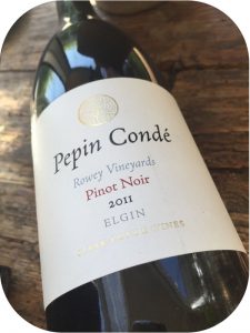 2011 Stark-Condé Wines, Pepin Condé Rowey Vineyards Pinot Noir, Elgin, Sydafrika