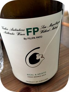 2014 Filipa Pato, FP Bical & Arinto Vinho Branco, Bairrada, Portugal