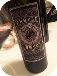 2012 Purple Cowboy Wines, Tenacious Red, Californien, USA