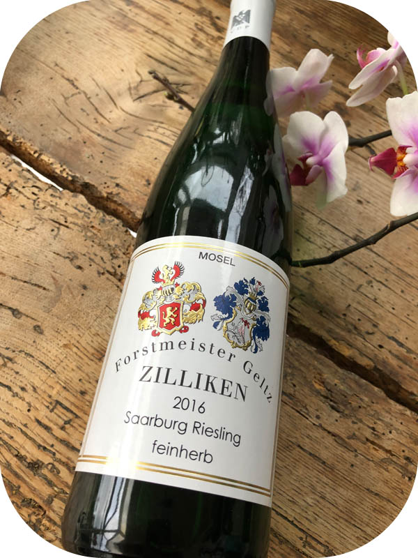 2016 Weingut Forstmeister Geltz Zilliken, Saarburg Riesling Feinherb ...