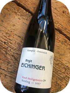 2017 Weingut Birgit Eichinger, Riesling Ried Zöbinger Heiligenstein Erste Lage, Kamptal, Østrig