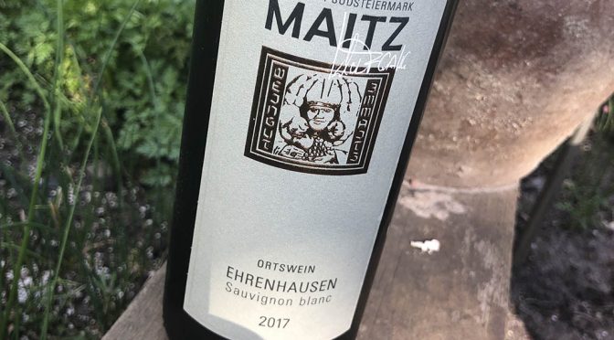 2017 Weingut Wolfgang Maitz, Ehrenhausen Sauvignon Blanc, Südsteiermark, Østrig