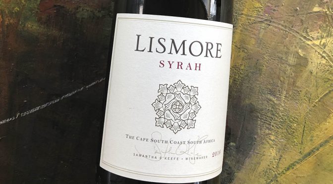 2016 Lismore Estate Vineyards, Syrah, Western Cape, Sydafrika