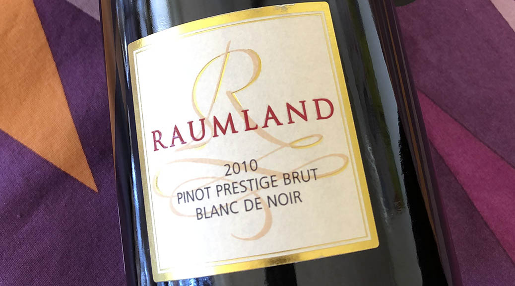 2010 Sekthaus Raumland Pinot Blanc de Noirs Prestige Brut