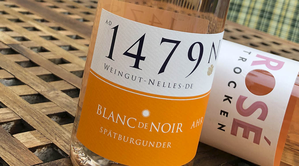 2018 Weingut Nelles Blanc de Noir Sp tburgunder Ahr Tyskland