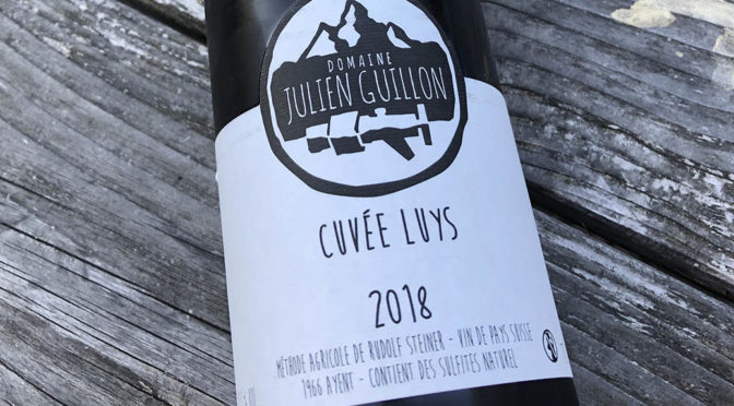 2018 Julien Guillon, Cuvée Luys, Valais, Schweiz