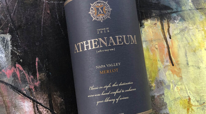 2016 Athenaeum Wine Cellars, Napa Valley Merlot, Californien, USA