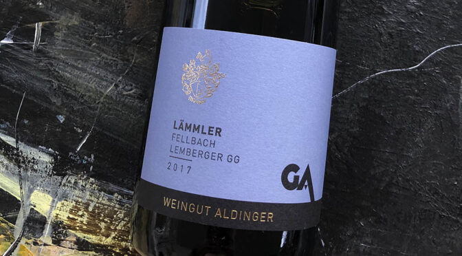 2017 Weingut Aldinger, Fellbacher Lämmler Lemberger GG, Württemberg, Tyskland