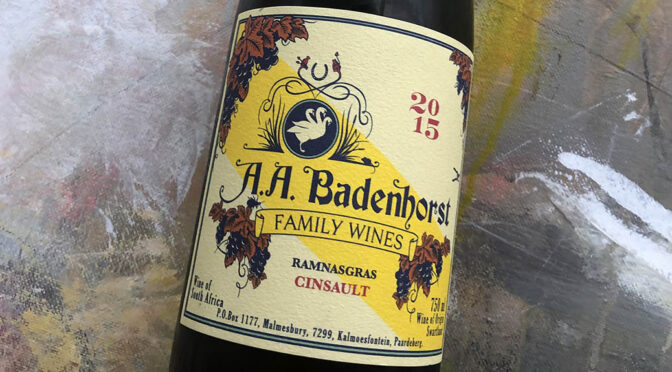 2015 A.A. Badenhorst Family Wines, Ramnasgras Cinsault, Western Cape, Sydafrika