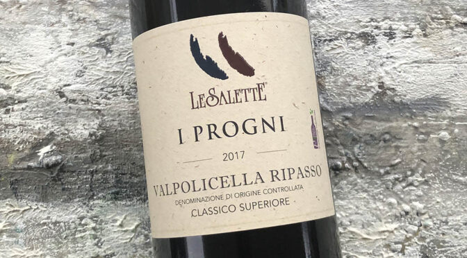 2017 Le Salette, I Progni Valpolicella Ripasso Classico Superior, Veneto, Italien