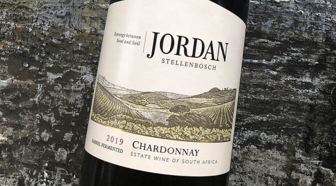 2019 Jordan Wine Estate, Barrel Fermented Chardonnay, Stellenbosch, Sydafrika