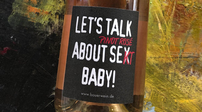 2018 Weingut Emil Bauer & Söhne, Let’s Talk About Pinot Rosé Sekt Baby! Pfalz, Tyskland