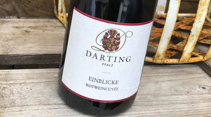2017 Weingut Darting, Einblicke Rotweincuvée, Pfalz, Tyskland