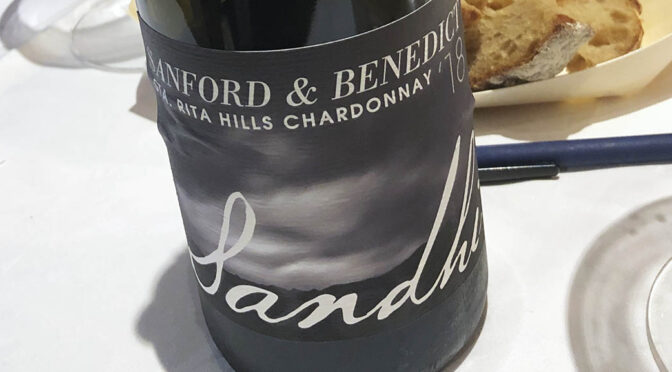 2018 Sandhi Wines, Sanford & Benedicte Chardonnay, Californien, USA