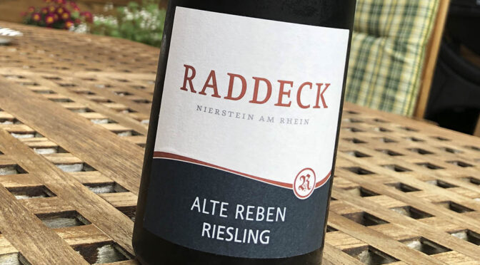 2018 Weingut Raddeck, Riesling Alte Reben, Rheinhessen, Tyskland