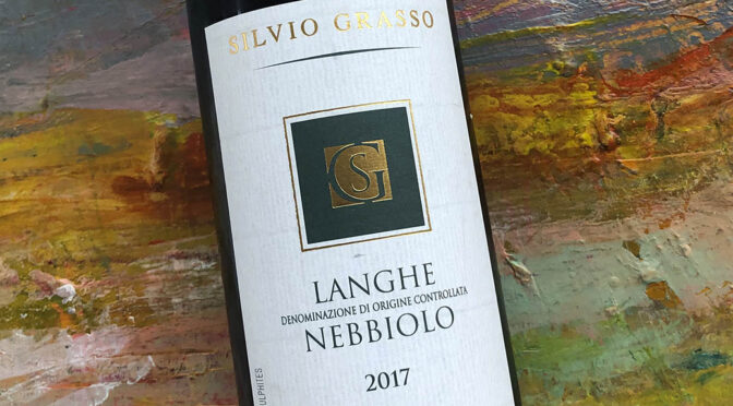 2017 Silvio Grasso, Langhe Nebbiolo, Piemonte, Italien