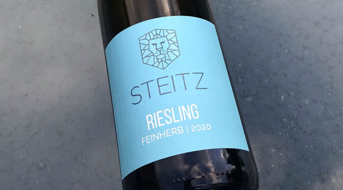 2020 Weingut Steitz, Riesling Feinherb, Rheinhessen, Tyskland