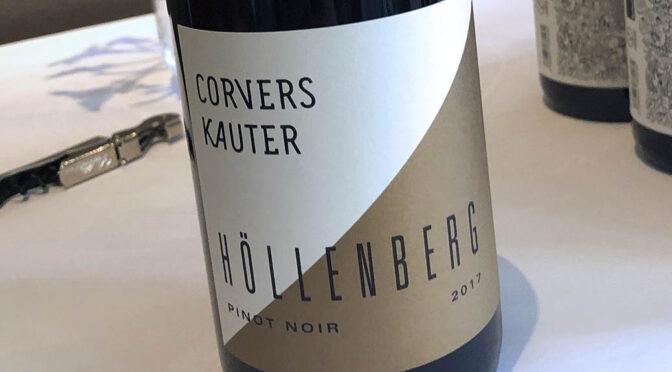2017 Weingut Corvers Kauter, Assmannshäuser Höllenberg Pinot Noir, Rheingau, Tyskland