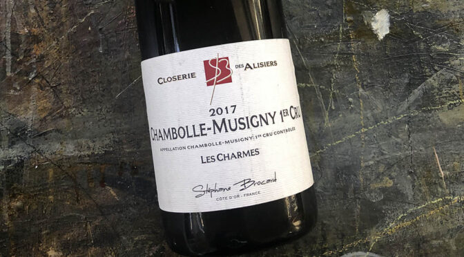 2017 Closerie des Alisiers, Chambolle Musigny 1er Cru Les Charmes, Bourgogne, Frankrig