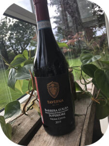 2019 Taverna Wines, Barbera d'Alba Vigna Cottà, Piemonte, Italien
