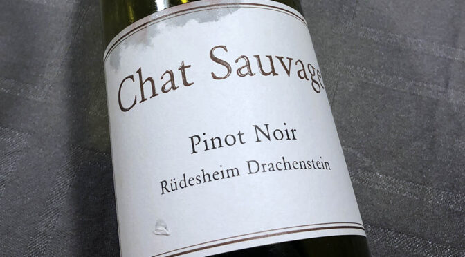 2016 Chat Sauvage, Rüdesheim Drachenstein Pinot Noir, Rheingau, Tyskland