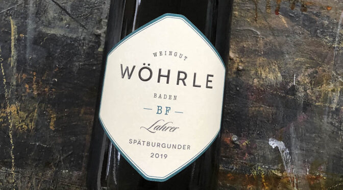 2019 Weingut Wöhrle, Lahrer Spätburgunder Bestes Fass, Baden, Tyskland