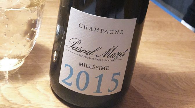 2015 Pascal Mazet, Brut Millesime, Champagne, Frankrig