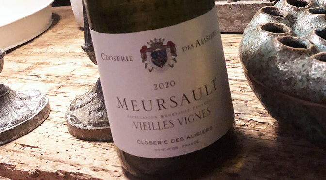 2020 Closerie des Alisiers, Meursault Vieilles Vignes, Bourgogne, Frankrig