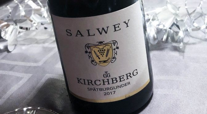 2017 Weingut Salwey, Oberrotweiler Kirchberg Spätburgunder GG, Baden, Tyskland