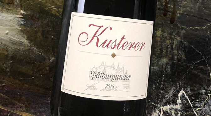 2018 Weingut Kusterer, Spätburgunder, Württemberg, Tyskland