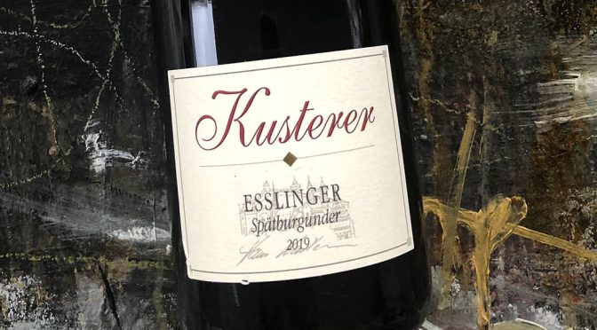 2019 Weingut Kusterer, Esslinger Spätburgunder, Württemberg, Tyskland