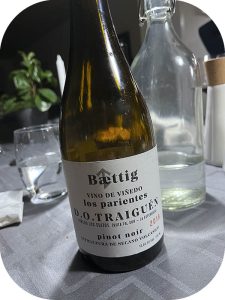2019 Vinos Baettig, Pinot Noir los Parientes, Traiguén, Chile