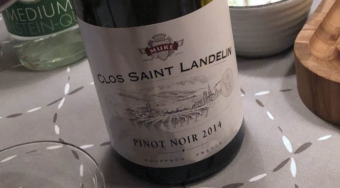 2014 Domaine du Clos Saint Landelin, Pinot Noir, Alsace, Frankrig