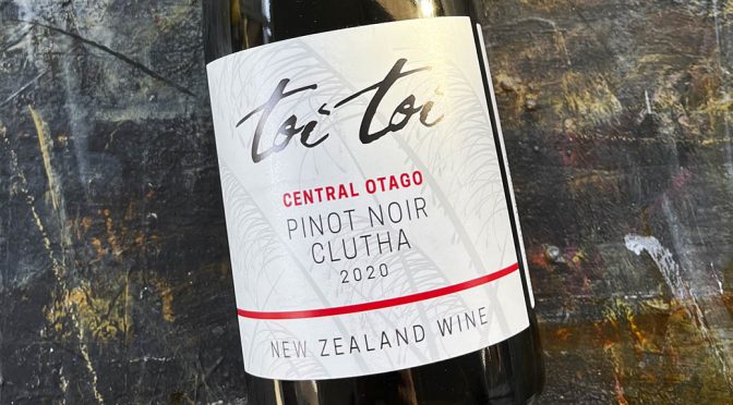 2020 Toi Toi Wines, Pinot Noir Clutha, Central Otago, New Zealand