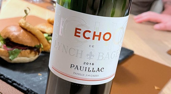 2016 Château Lynch-Bages, Echo de Lynch Bages, Bordeaux, Frankrig