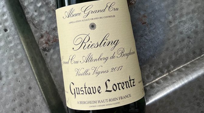 2017 Gustave Lorentz, Riesling Grand Cru Altenberg de Bergheim Vielles Vignes, Alsace, Frankrig
