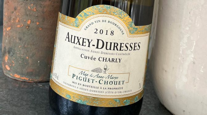 2018 Piguet Chouet & Fils, Auxey-Duresses Cuvée Charly, Bourgogne, Frankrig
