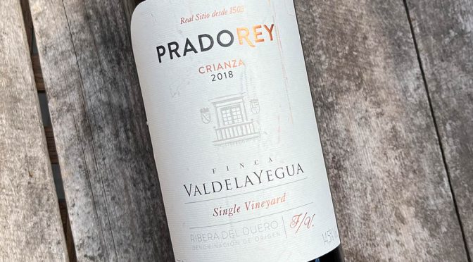 2018 Pradorey, Crianza Finca Valdelayegua, Ribera del Duero, Spanien