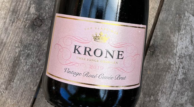 2019 Twee Jonge Gezellen, Krone Rosé Cuvée Brut, Tulbagh, Sydafrika