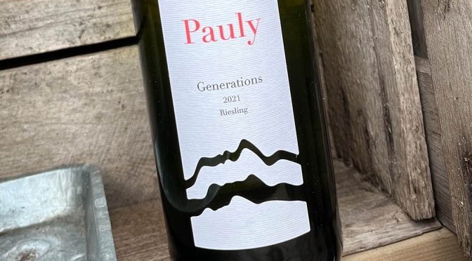 2021 Weingut Axel Pauly, Generations Riesling, Mosel, Tyskland