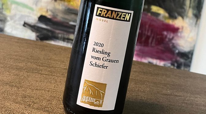 2020 Weingut Franzen, Riesling vom Grauen Schiefer, Mosel, Tyskland